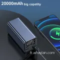 Whaylan 30000mAh Power Fast Charge Banque d'alimentation portable